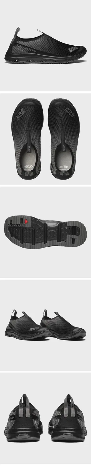 Мужские слипоны RX Moc 3.0 чёрного цвета от Salomon — фото 2