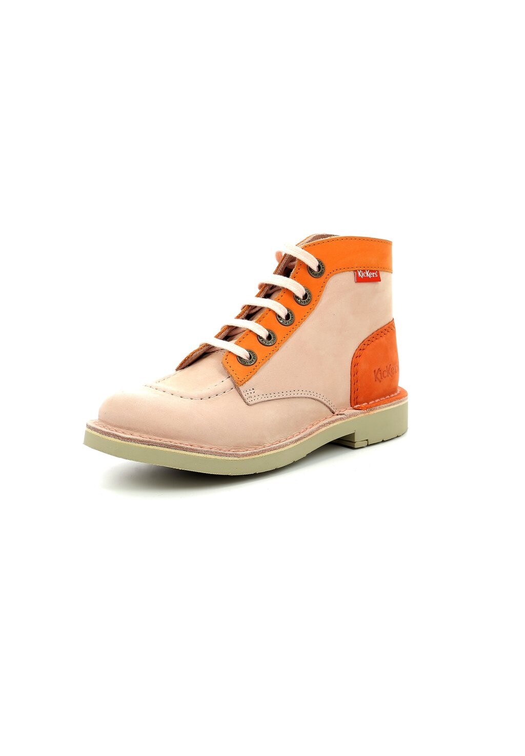 

Ботильоны на шнуровке CUIR KICK COL Kickers, оранжевый