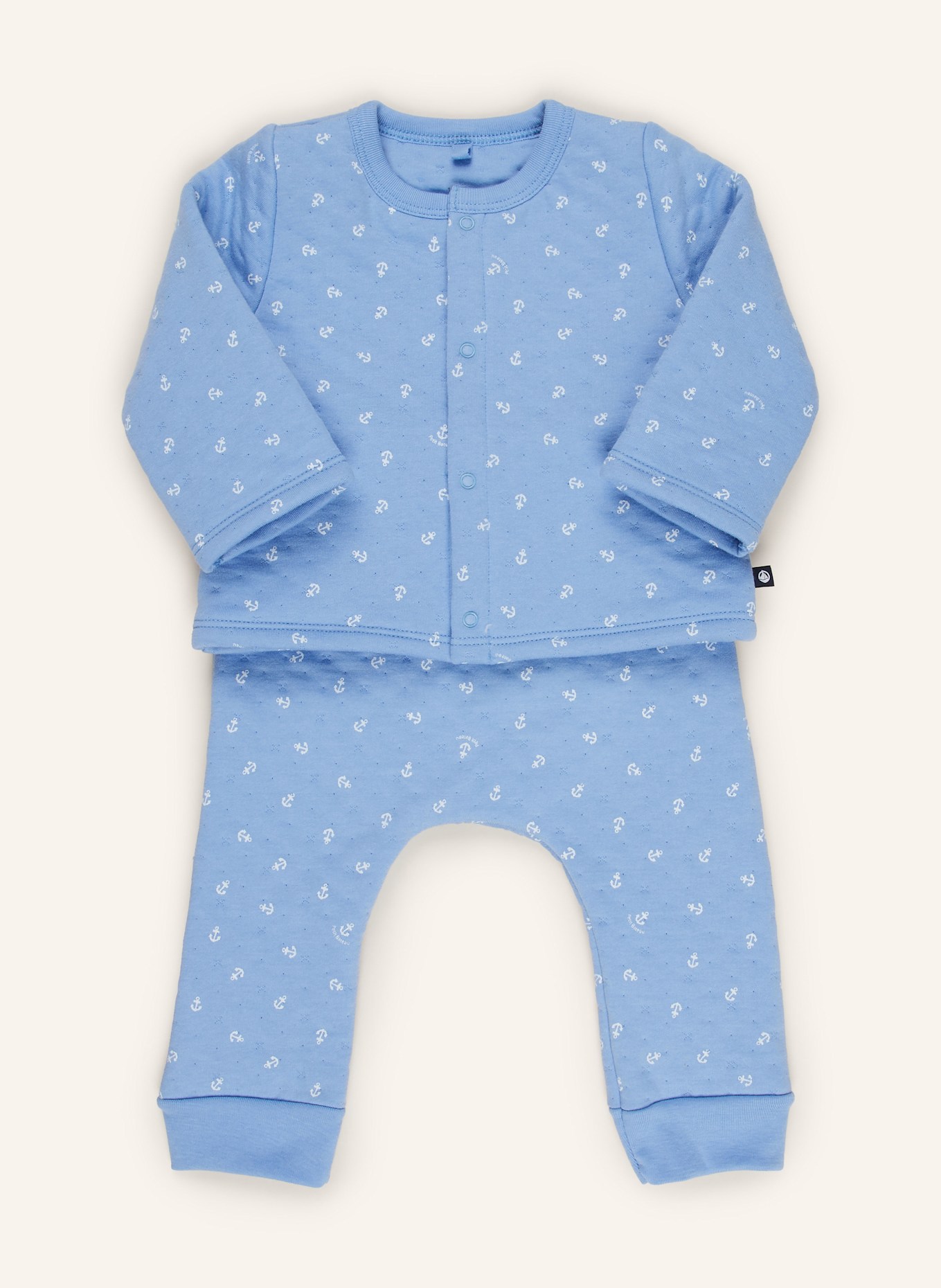 

Комплект: толстовка и спортивные штаны bapy Petit Bateau, мультиколор