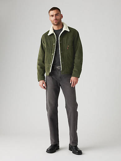 

505 Мужские джинсы обычного кроя Levi's, цвет Finally Warm - Black - Stretch