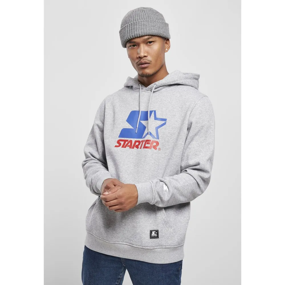 

Толстовка Urban Classics Starter Two Color Logo, серый