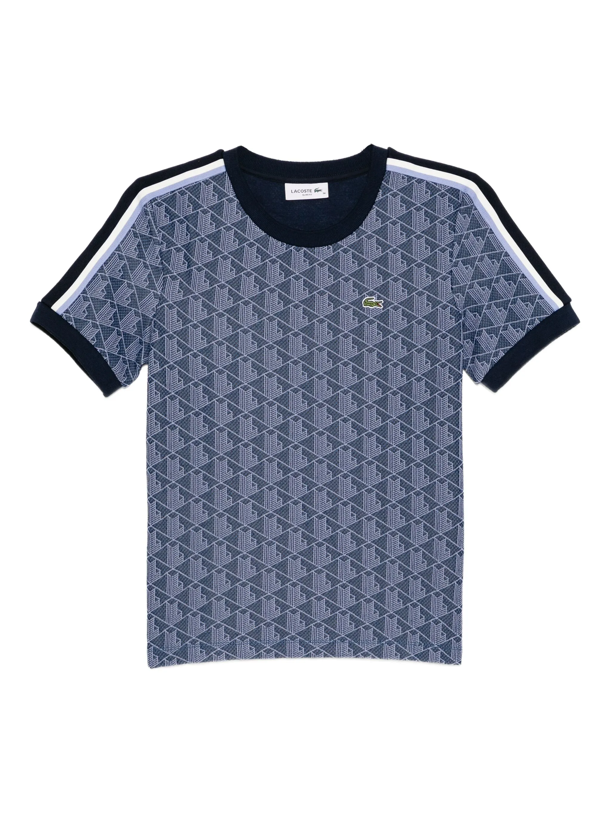 

Футболка с монограммой Lacoste, синий