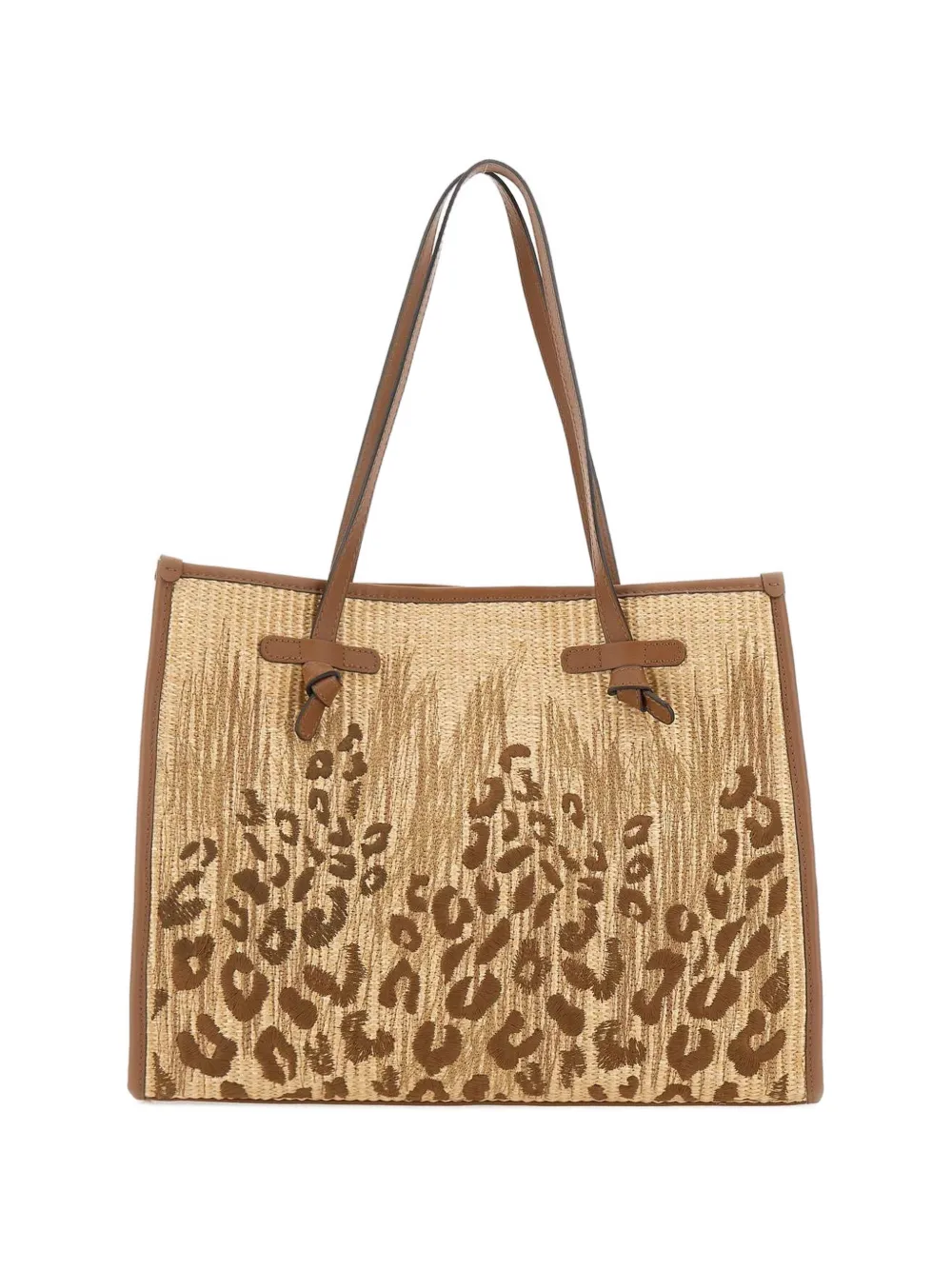 

Сумка на плечо с леопардовым принтом Gianni Chiarini, бежевый