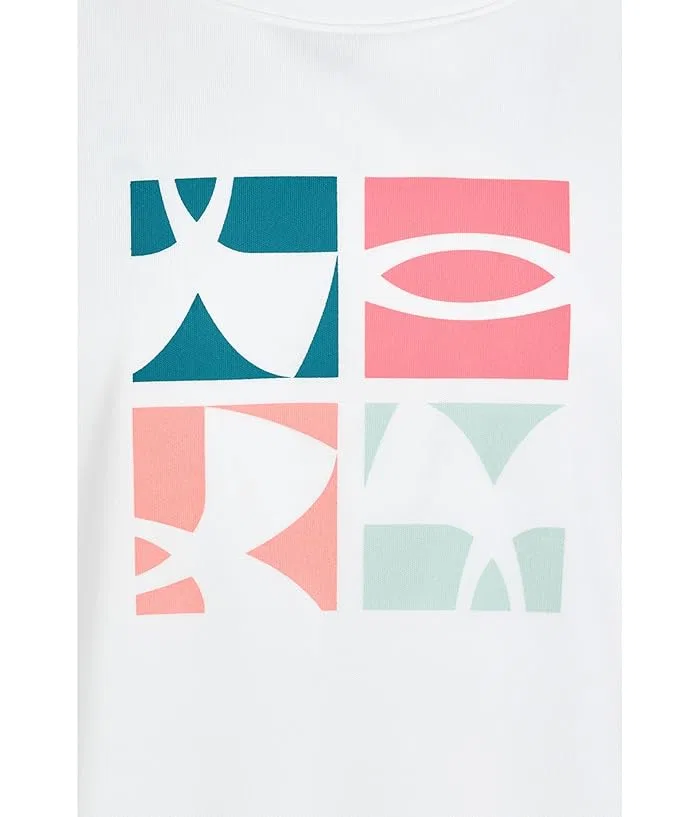 Футболка Tech Logo Graphic Short Sleeve Crew Under Armour Kids, White/Boundless Blue — фото 3
