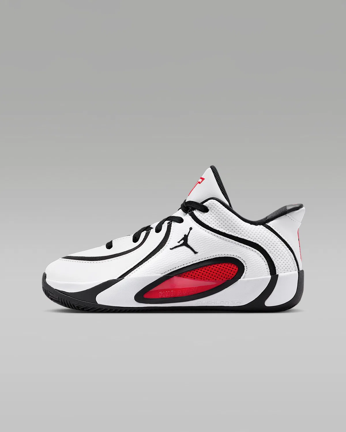 Кроссовки для детей старшего возраста Tatum 4, White/Black/University Red