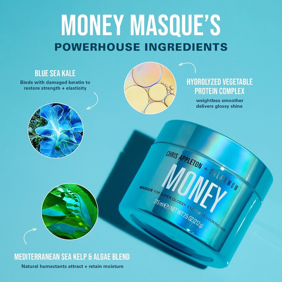 Маска для волос Money Mask: глубокое увлажнение и укрепление волос COLOR WOW — фото 3