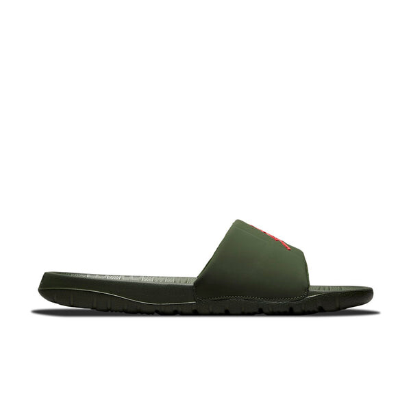 Тапочки break slide 'bayou boys' Air Jordan, зеленый — фото 2