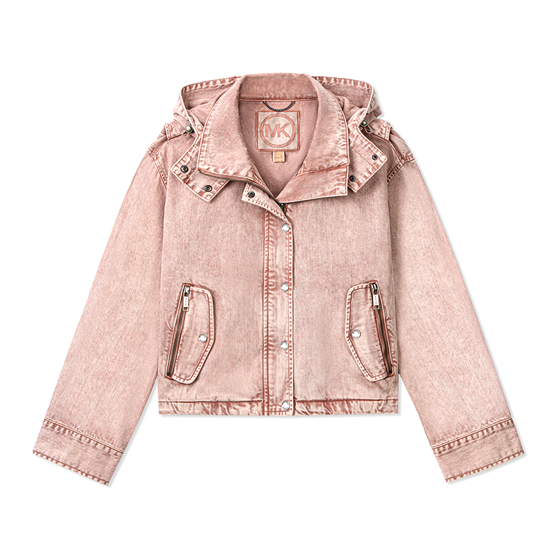 

MICHAEL KORS Куртка джинсовая женская светло-кирпичная, Light Brick Red