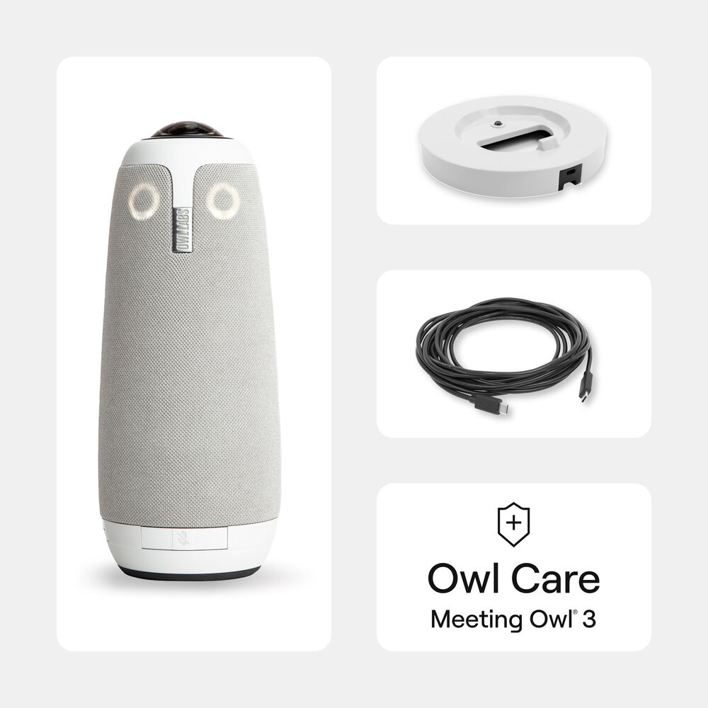 

Обновление премиум-пакета Owl Labs Meeting Owl 3