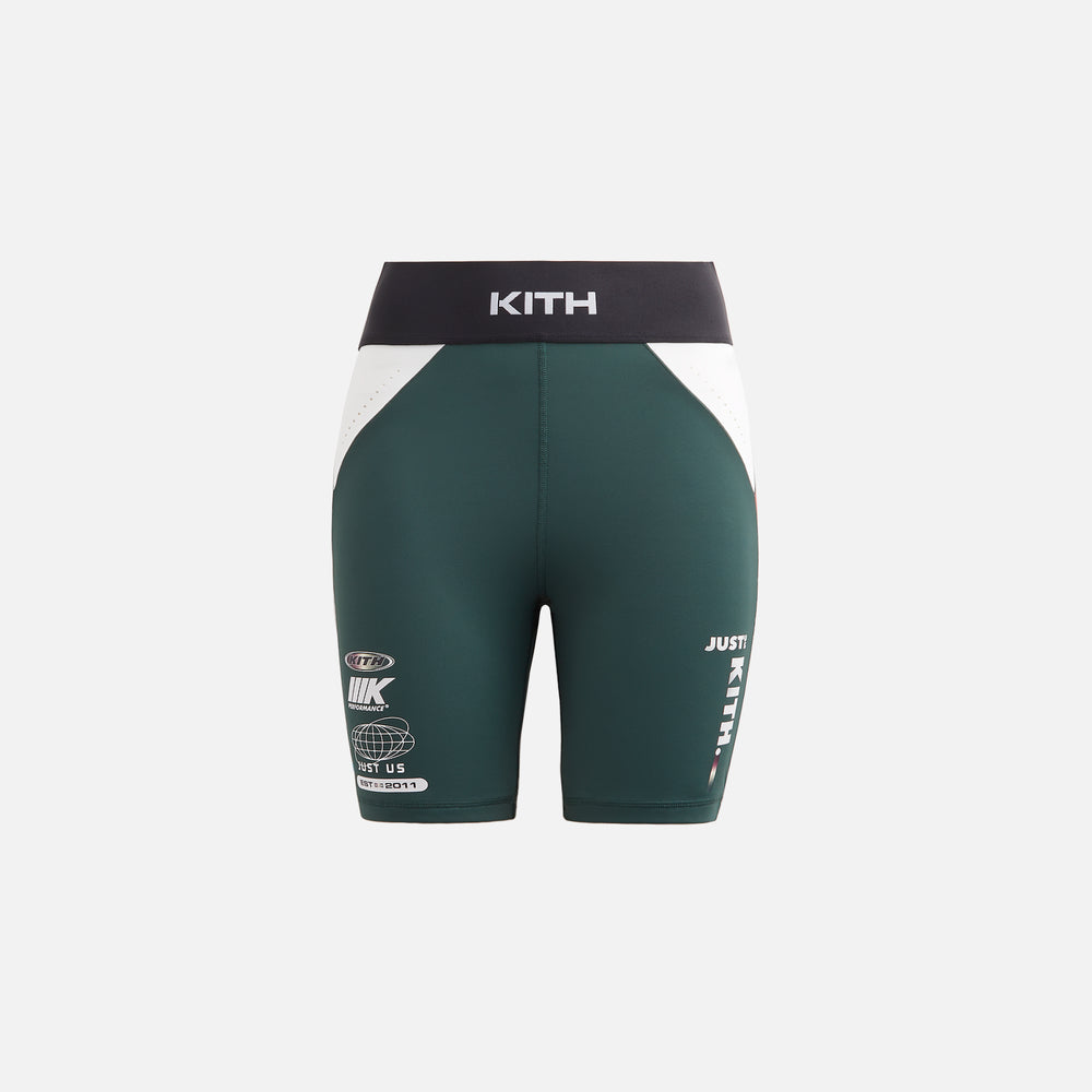 

Шорты Kith Women Lana Panelled Biker Short, цвет Stadium