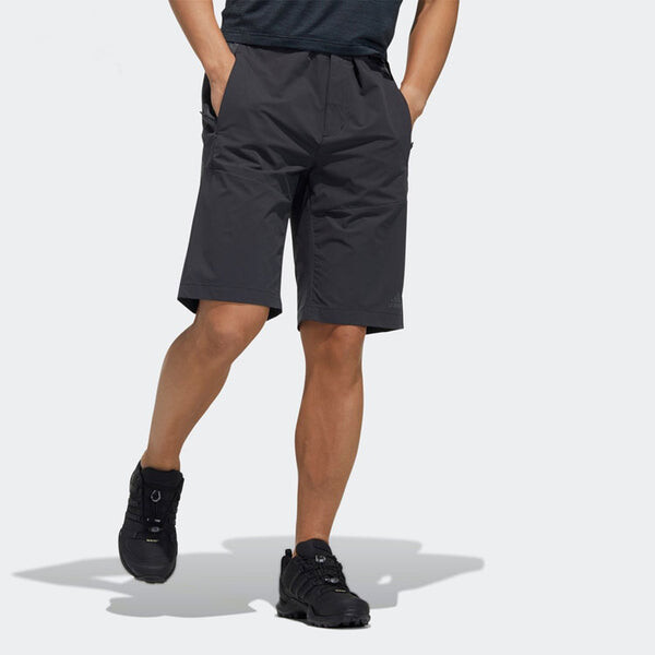 Шорты outdoor athleisure casual sports shorts black Adidas, черный — фото 4