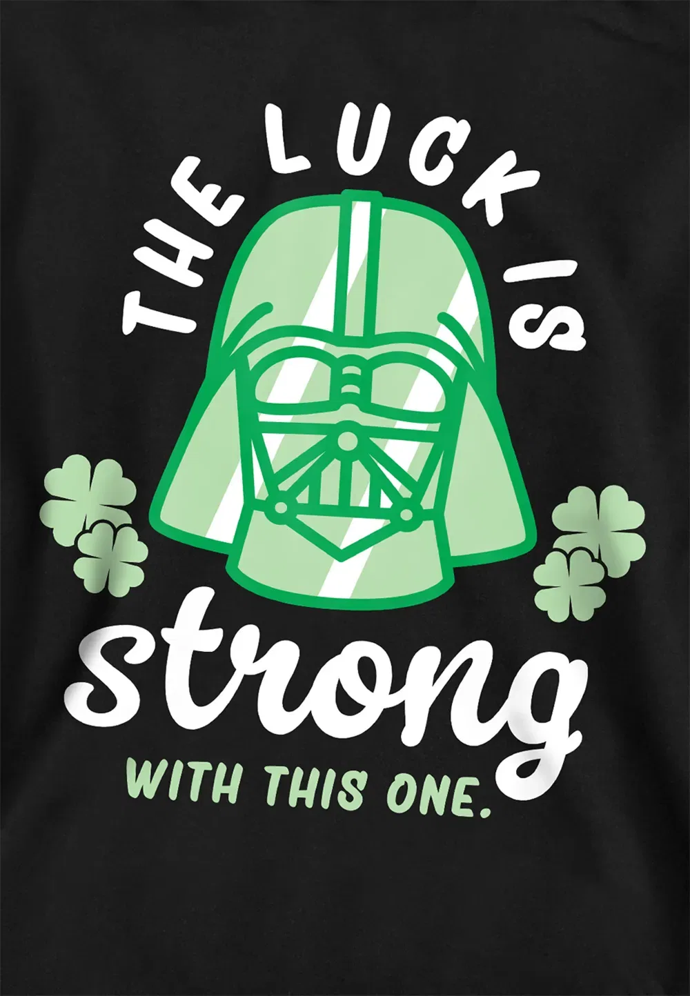 Детская толстовка Star Wars Vader Strong Luck, Disney, черный — фото 2