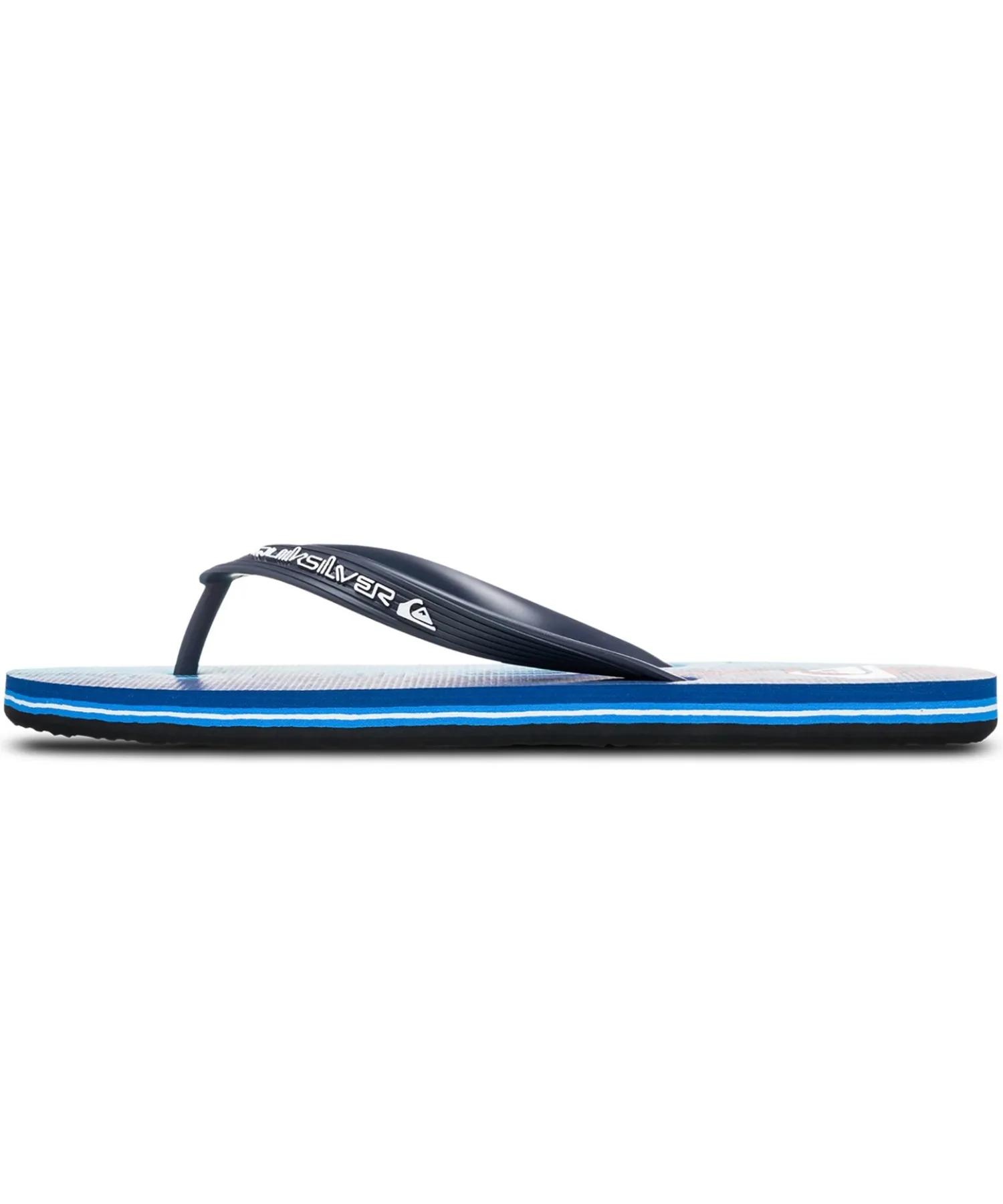 Мужские пляжные сандалии Quiksilver MOLOKAI ART 25 синие — фото 3