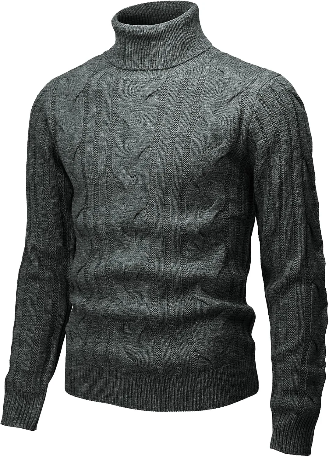 

H2H мужской свитер с воротником-водолазкой Slim Fit