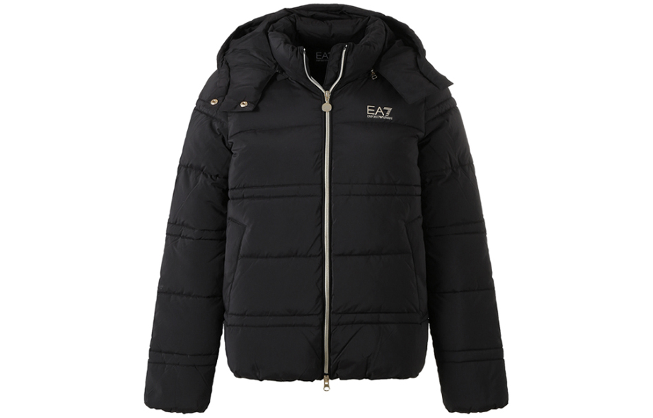 

EMPORIO ARMANI Женская стеганая куртка EA7 SS24, черная, Черный, EMPORIO ARMANI Женская стеганая куртка EA7 SS24, черная