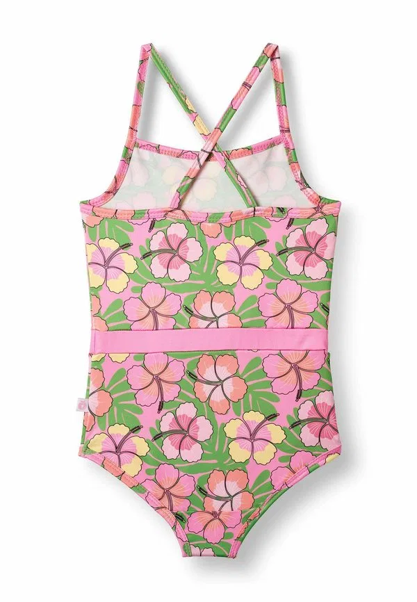Купальник uv50 badedragt med blomster Småfolk, Candy Floss — фото 2
