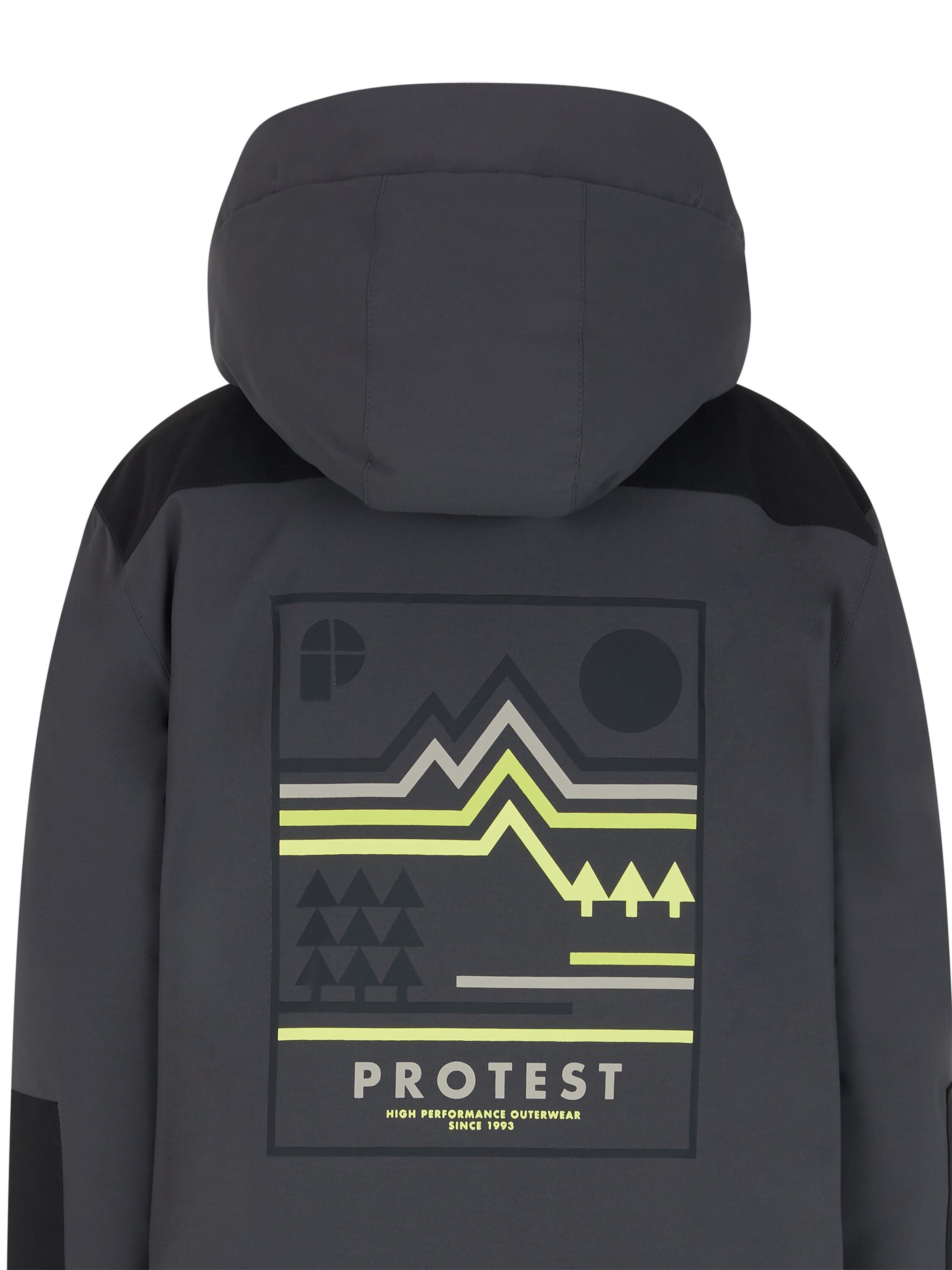 PROTEST Спортивная куртка 'PRTBROME JR' в сером цвете — фото 4