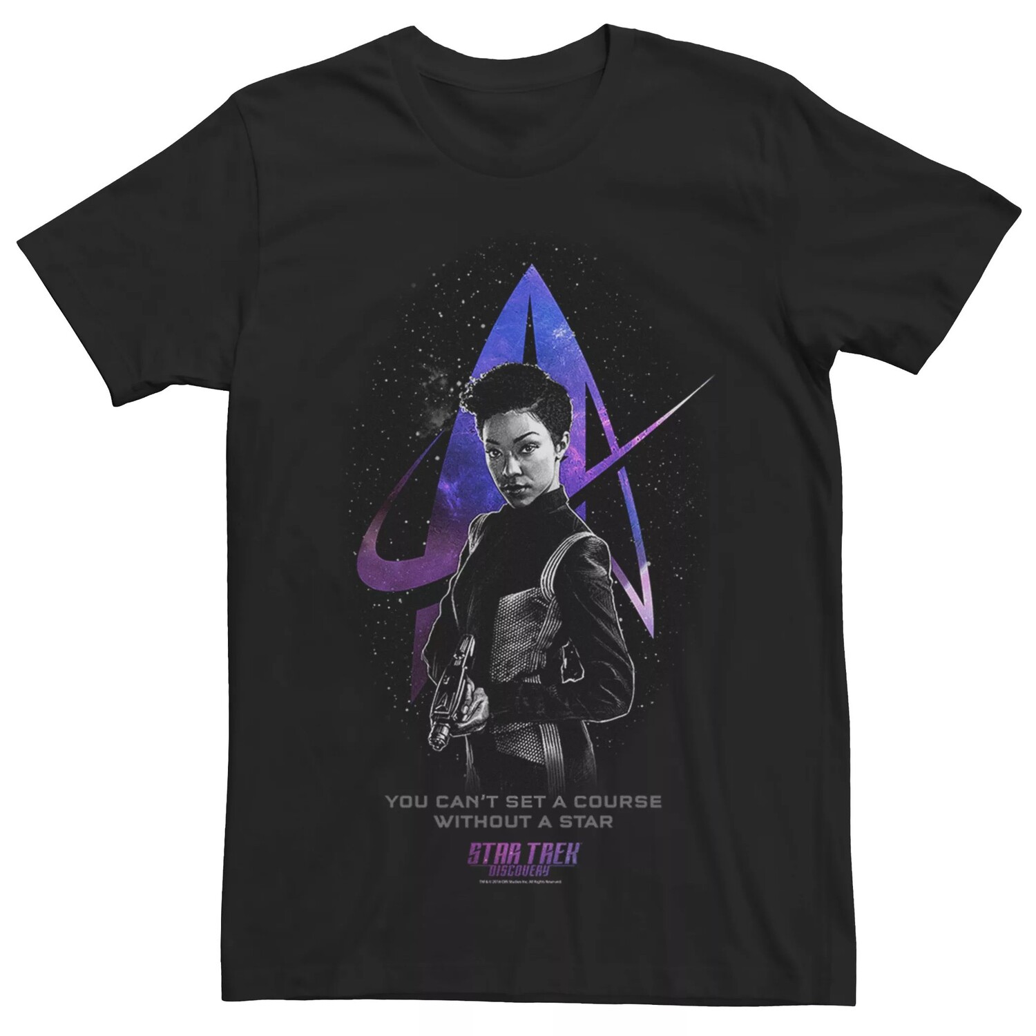 

Мужская футболка Star Trek Discovery Star Course Licensed Character
