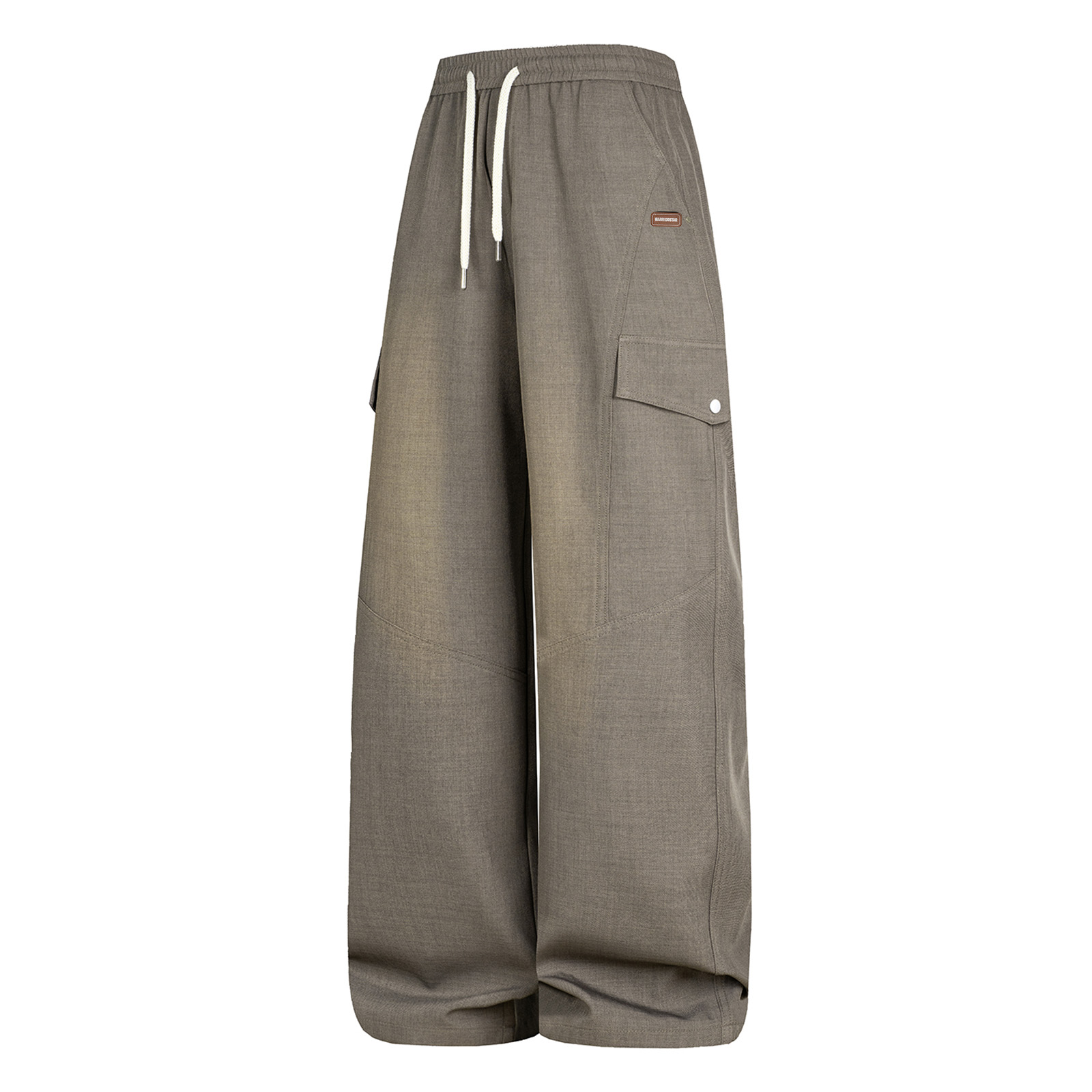 

Повседневные брюки Unisex Moderate Straight Fit WARRIOR, coffee[free diy badge]