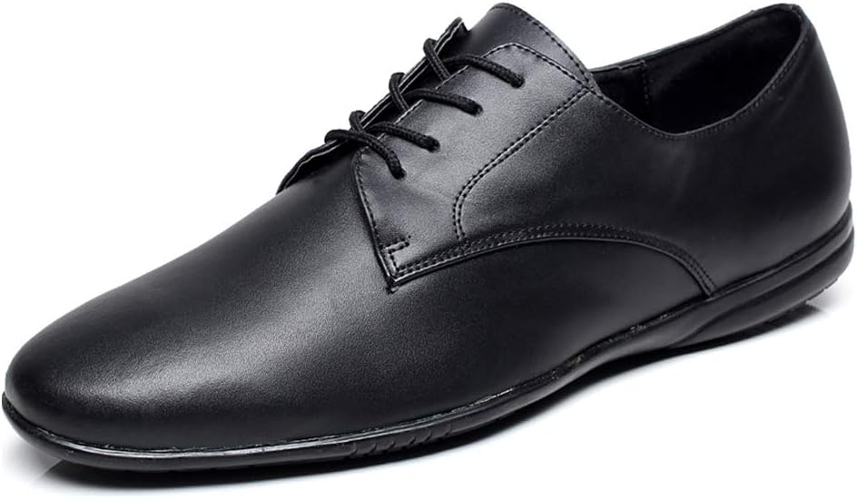 

Мужские кожаные танцевальные туфли SWDZM для стандартного и латинского танго, современных танцев, профессиональные тренировочные туфли, 9020-black-rubber Sole