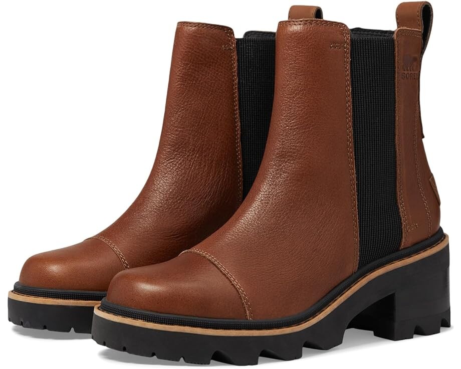 

Ботинки SOREL Joan Now Chelsea, цвет Velvet Tan/Black