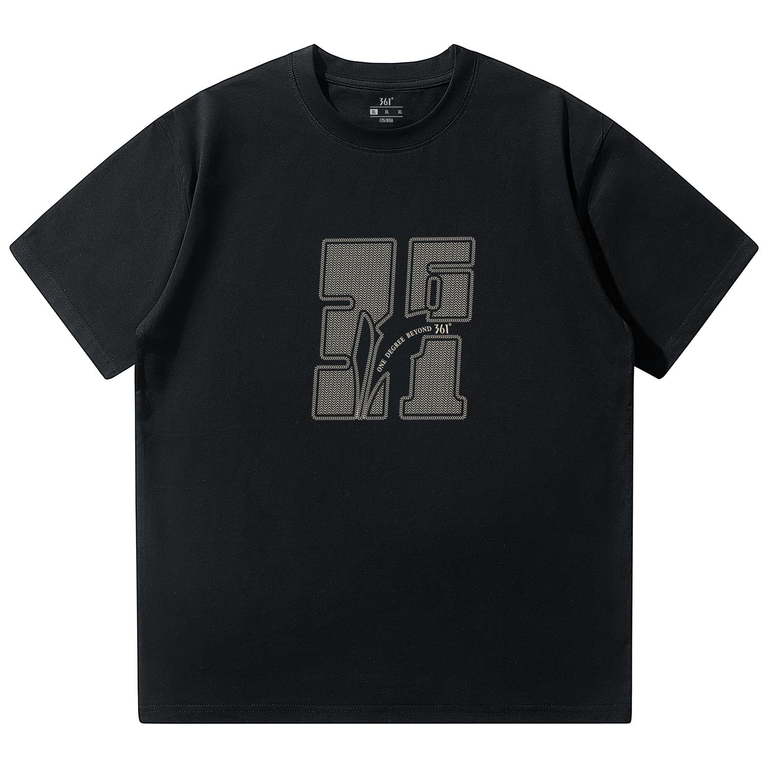 

Футболка Unisex Crew Neck Moderate Straight Fit 361°, super черный