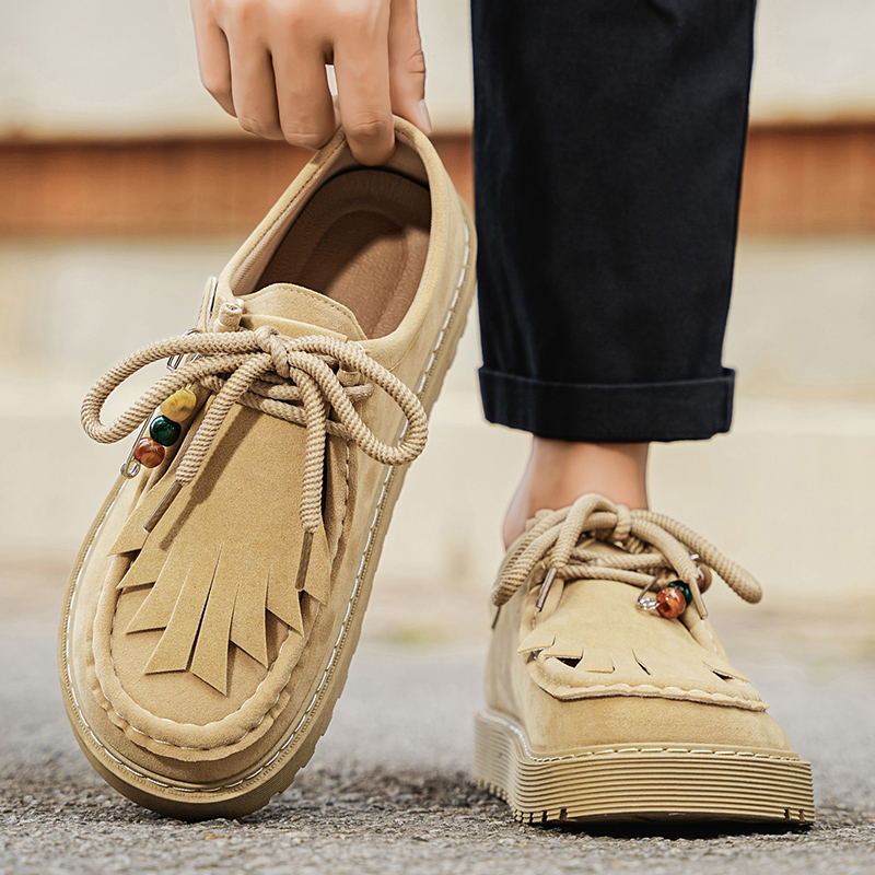 GAISIMA Мужские повседневные кроссовки Low Top желтые, цвет Yellow — фото 3
