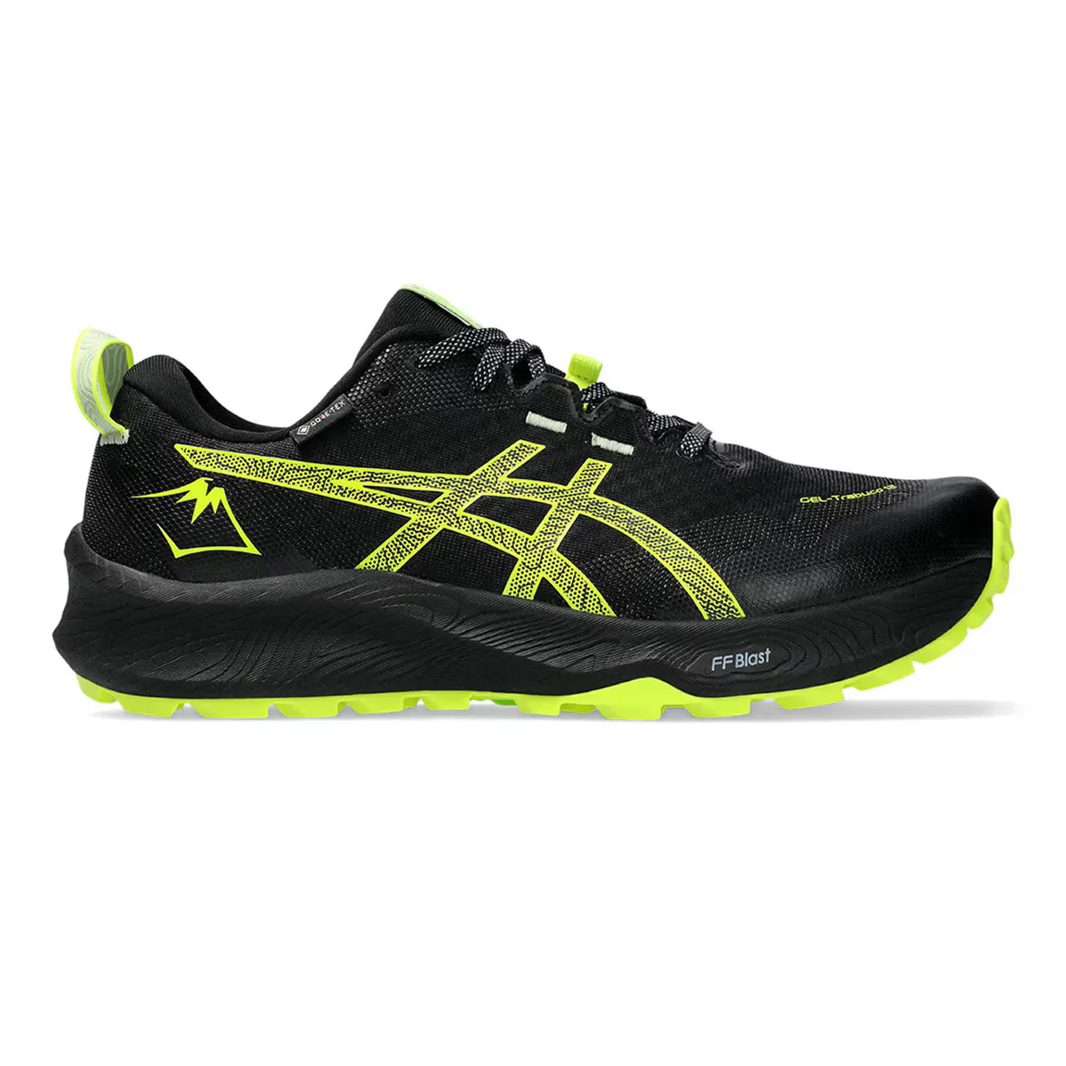 

Кроссовки Asics GEL-Trabuco 12 GTX мужские для бега по пересеченной местности, черный/желтый