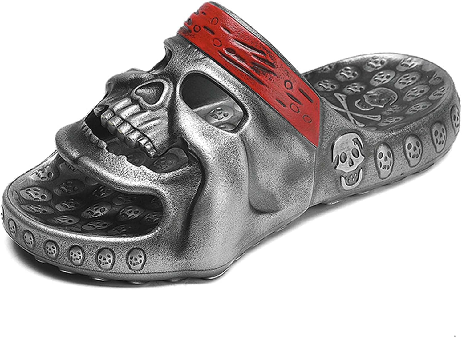 

Мужские летние спортивные повседневные модные сандалии UANGLI, пляжная обувь, шлепанцы, дышащие, удобные, мягкие, противоскользящие, износостойкие, легкие EVA, серебро