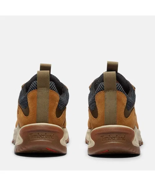 Ботинки для хайкинга Mount Madsen Peak Low Waterproof Timberland кожа ReBOTL широкие коричневые — фото 3