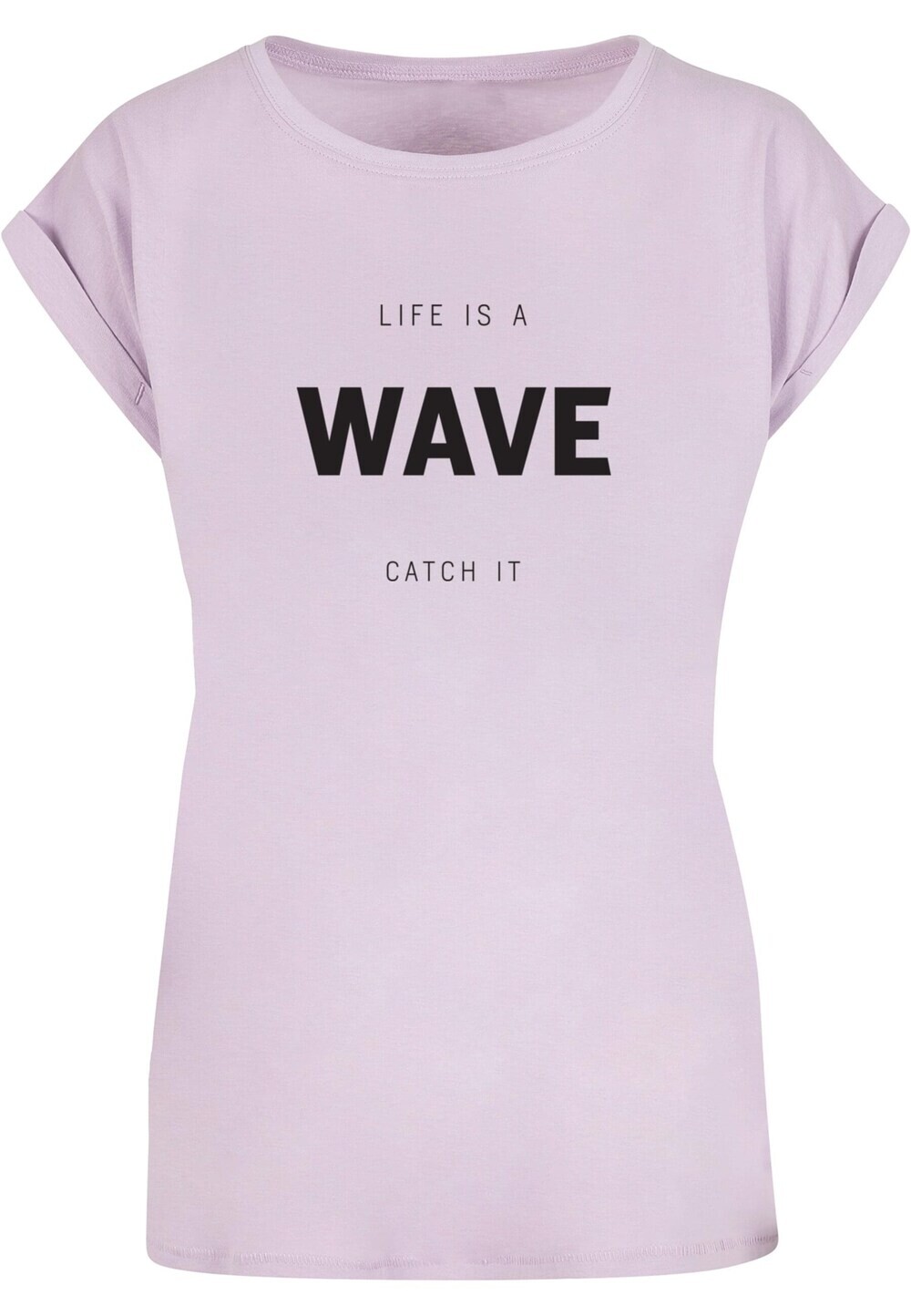 

Рубашка Merchcode Ladies Summer - Life is a wave, лаванда