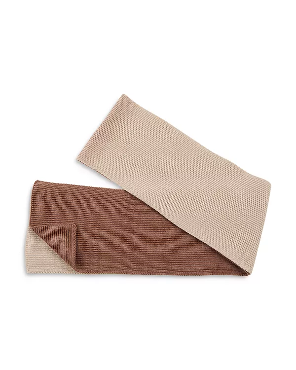 

Шарф Vail из мериносовой шерсти, выполненный в двухцветной технике окрашивания методом погружения. Eugenia Kim, бежевый