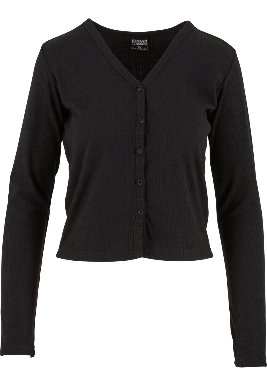 

Вязаный кардиган Urban Classics Knit Cardigan, черный