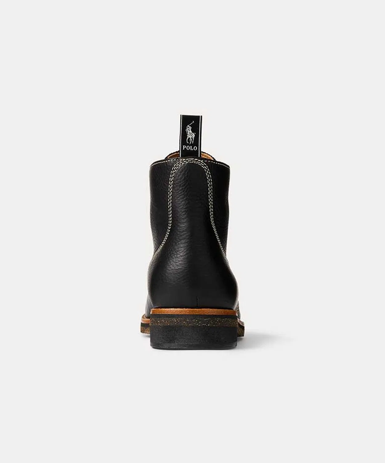 Ботинки RADFORD BOOT от Polo Ralph Lauren, кожа, черный цвет — фото 4