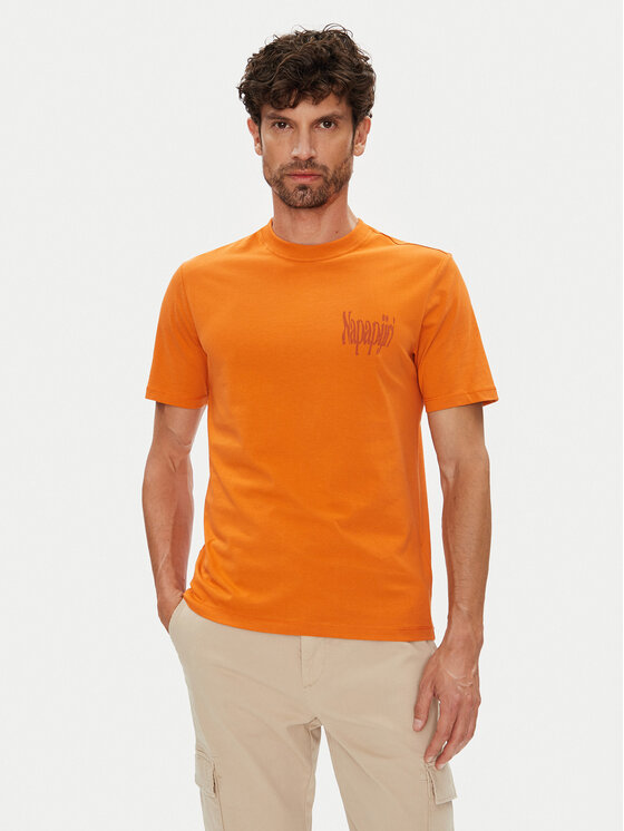 

Футболка regular fit S-Turrach NP0A893U Napapijri, оранжевый