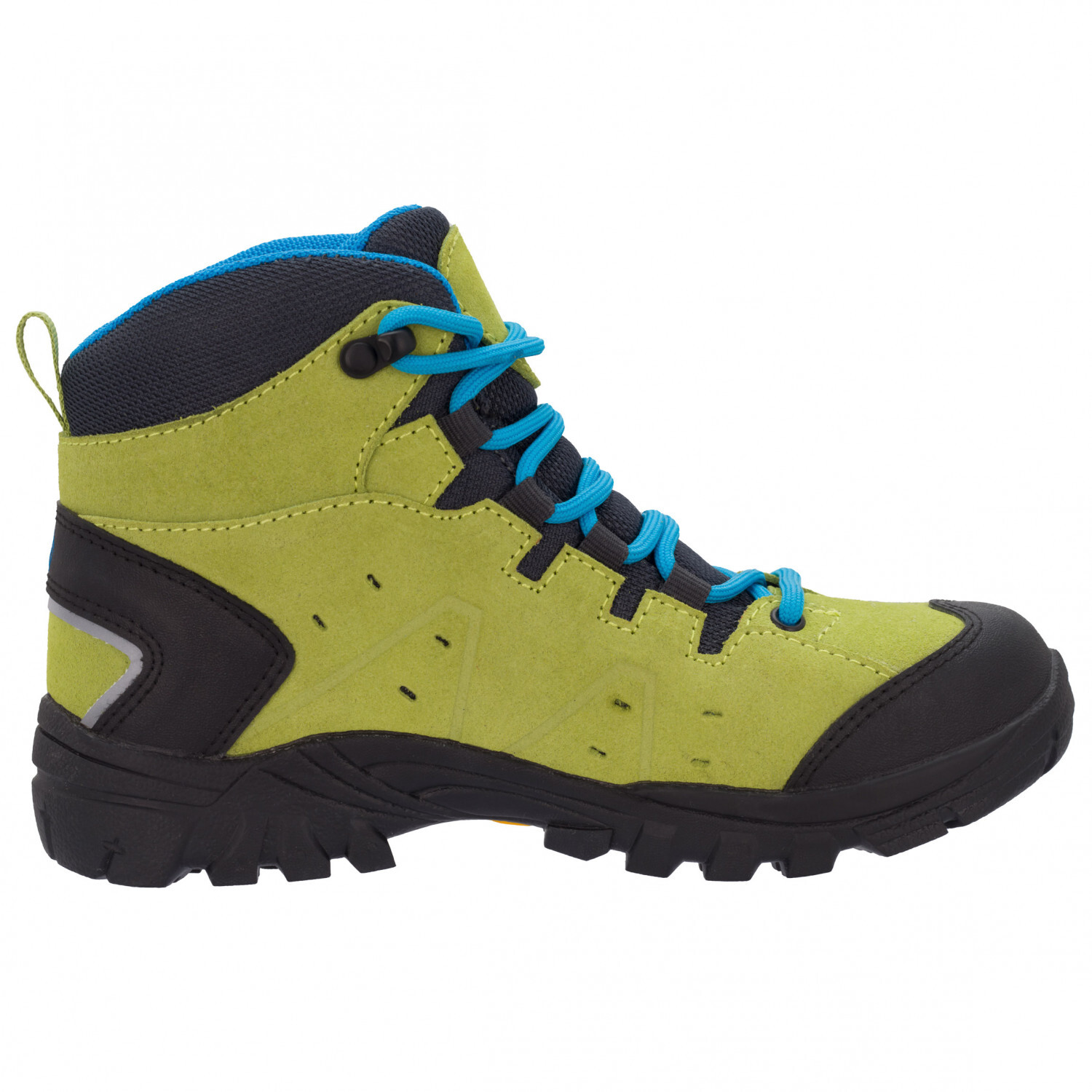 

Походная обувь Trollkids Trollsteinen Hiker Mid, цвет Kiwi