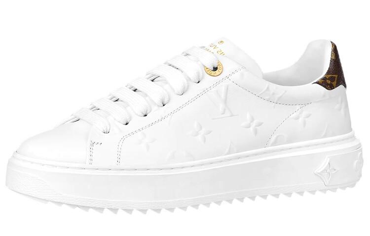

Кроссовки LOUIS VUITTON Time Out Sneakers 'White With White Monogram' Women's