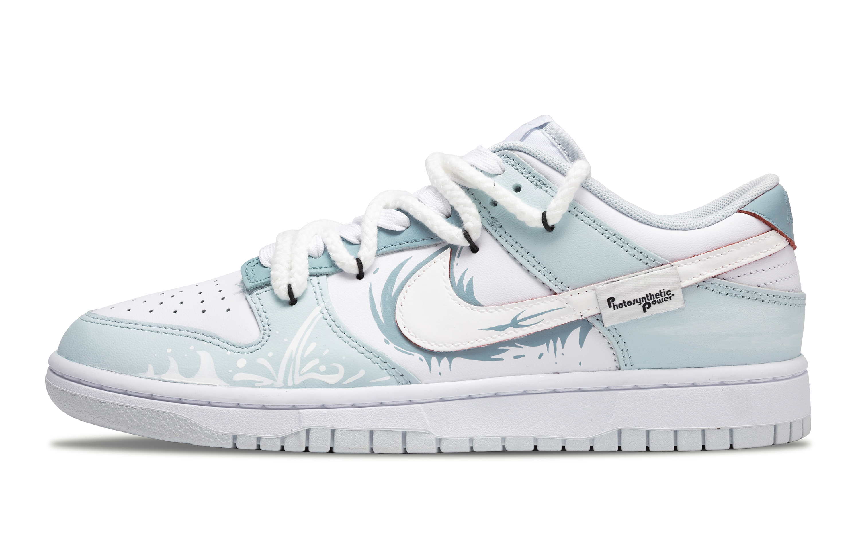 

Кроссовки Nike Dunk Skateboarding Shoes Unisex Low-top Green/White, светло-зеленый