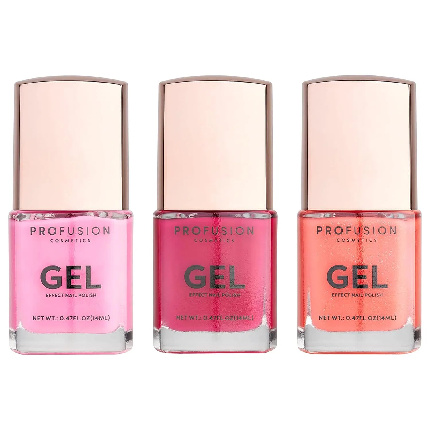 Набор лаков для ногтей с гель-эффектом Go-To Brights от Profusion Cosmetics Profusion Cosmetics — фото 2