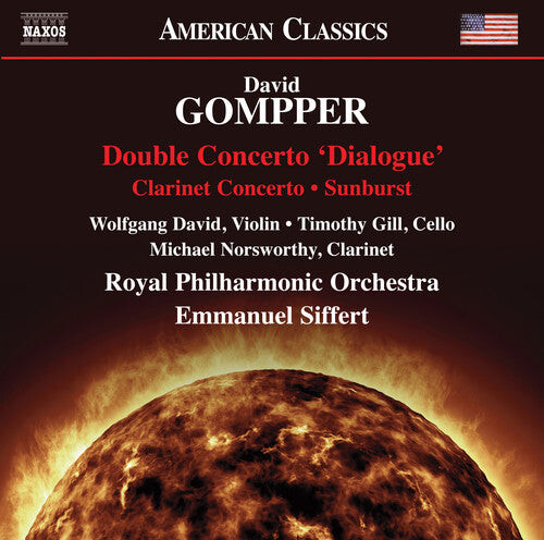

CD диск Gompper / David / Royal Philharmonic Orchestra: Double Concerto Dialogue / Clarinet Concerto