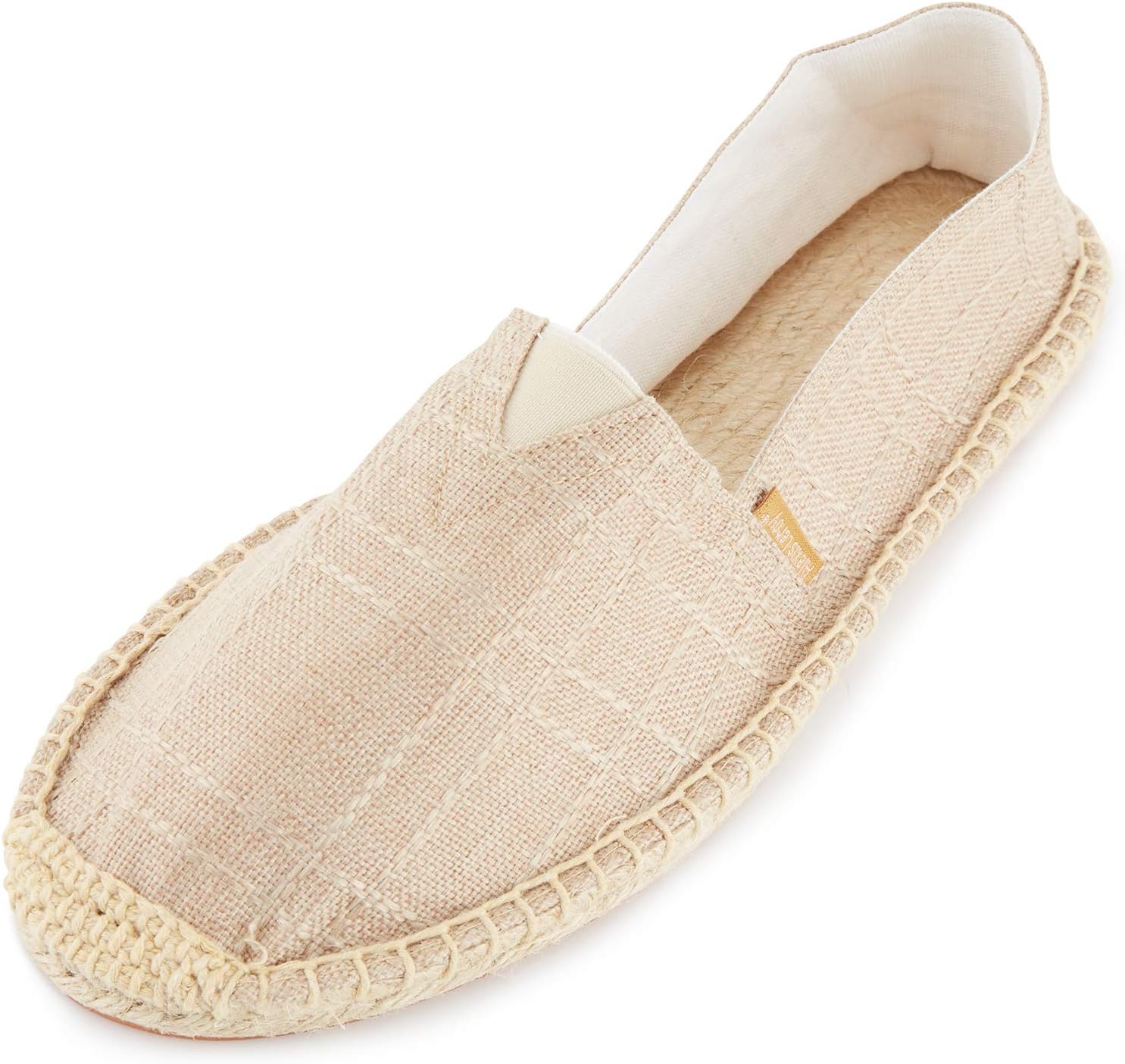 

Мужские эспадрильи Alexis Leroy с закрытым носком на плоской подошве из текстиля, Original Apricot