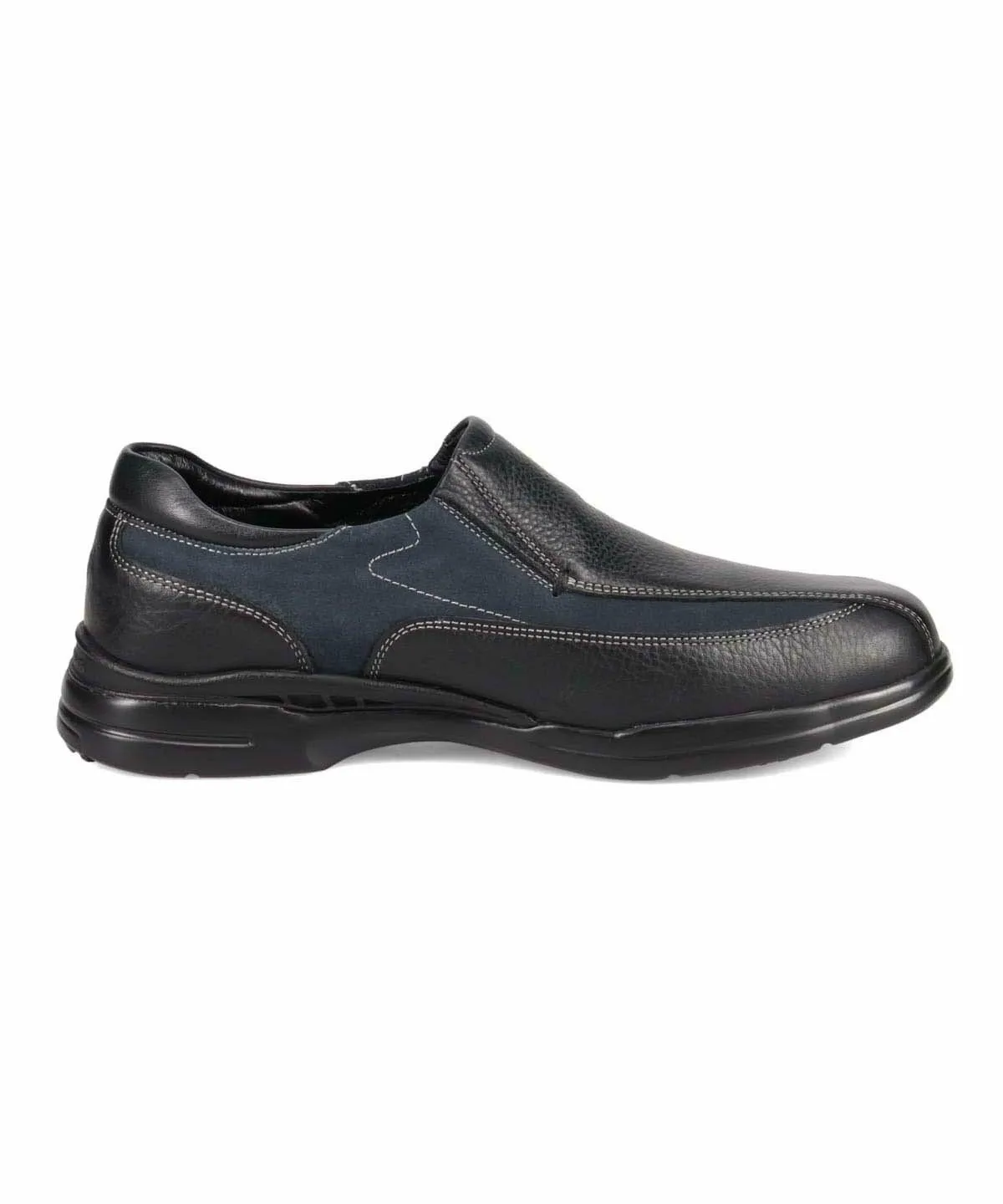 Слипоны для повседневной носки в городе Madras Walk, Black/Navy — фото 4