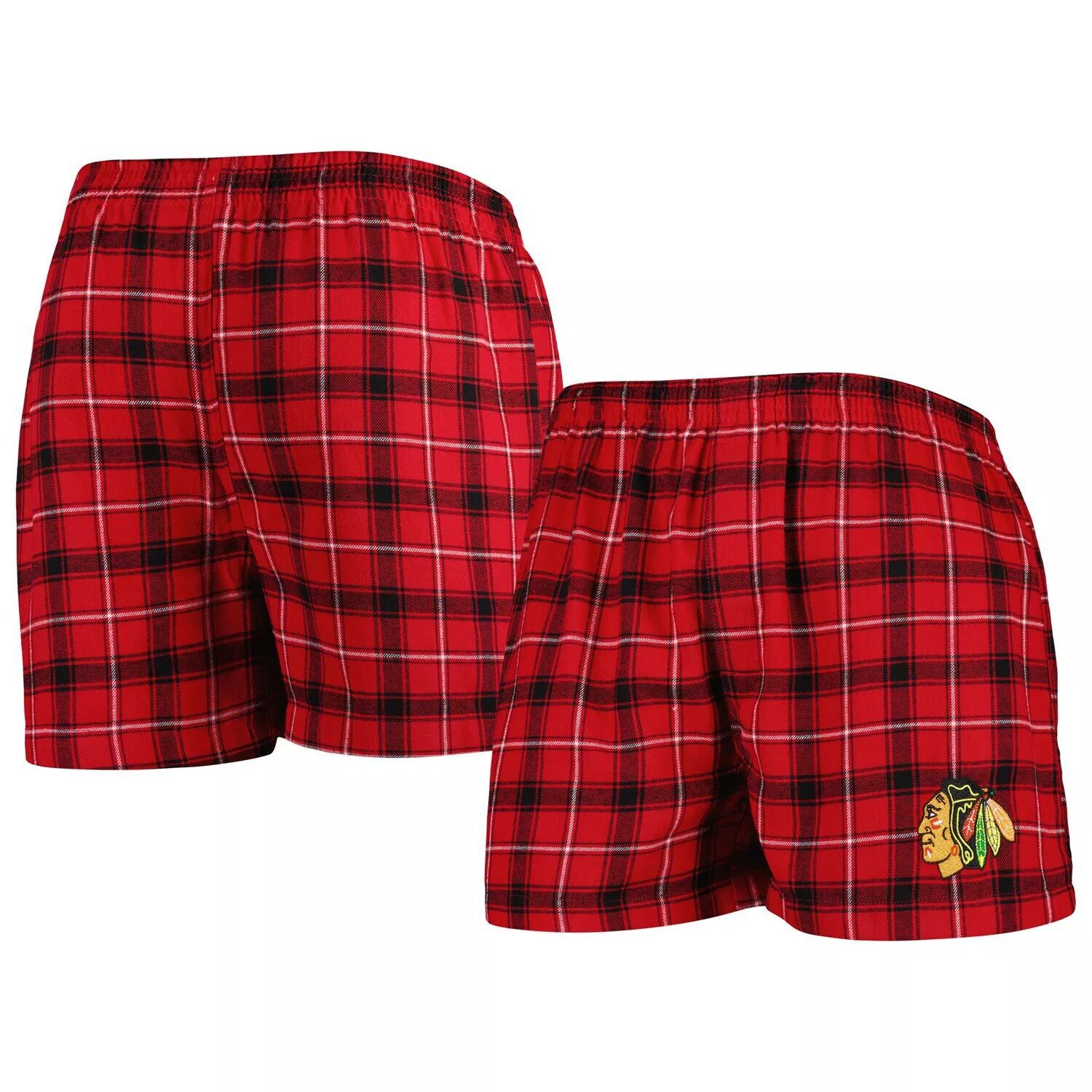

Мужские фланелевые боксеры Concepts Sport Red/Black Chicago Blackhawks Ledger