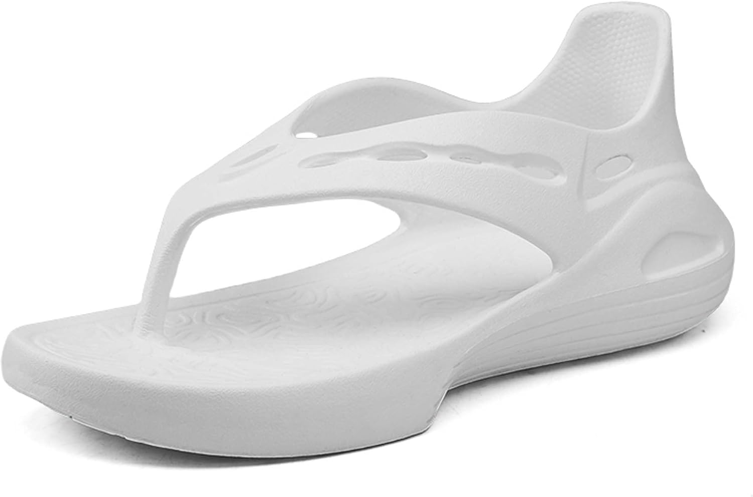 

UANGLI Летние мужские сандалии летние пляжные туфли сандалии для улицы и дома, дышащие, легкие и комфортные, белый