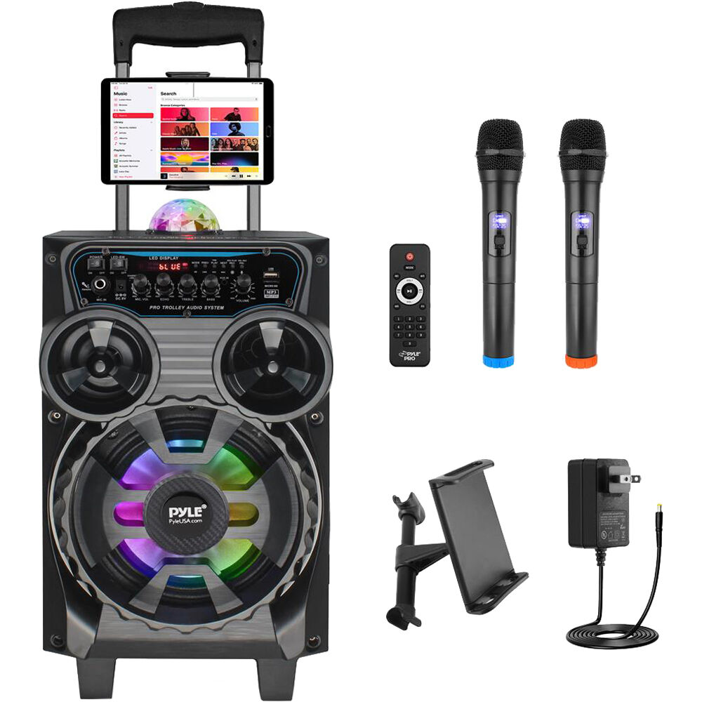 

Портативная PA-системы Pyle Pro PPHP87BTA 8" 580W Portable Bluetooth PA Speaker