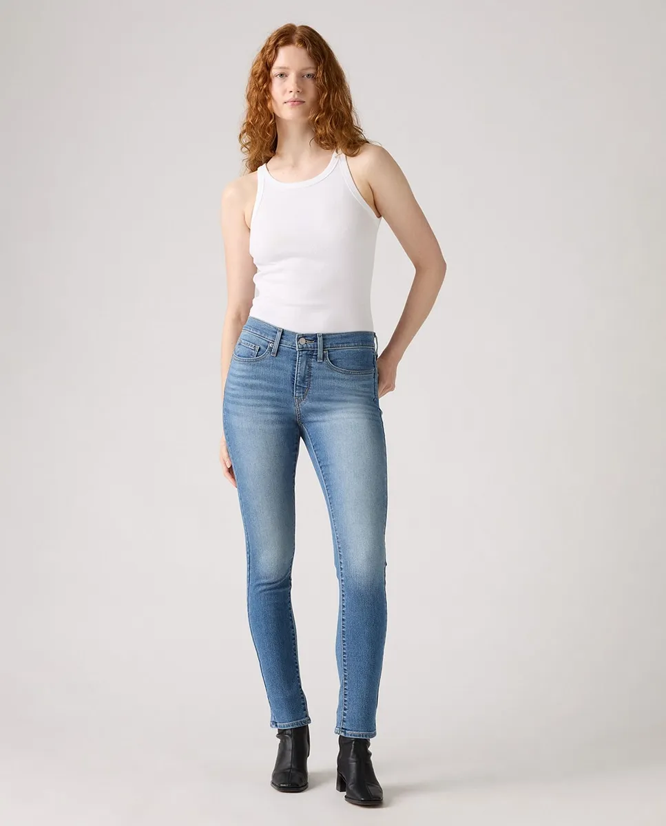 

Женские джинсы-скинни Vaquero pitillo 311 средней посадки Levi's, синий