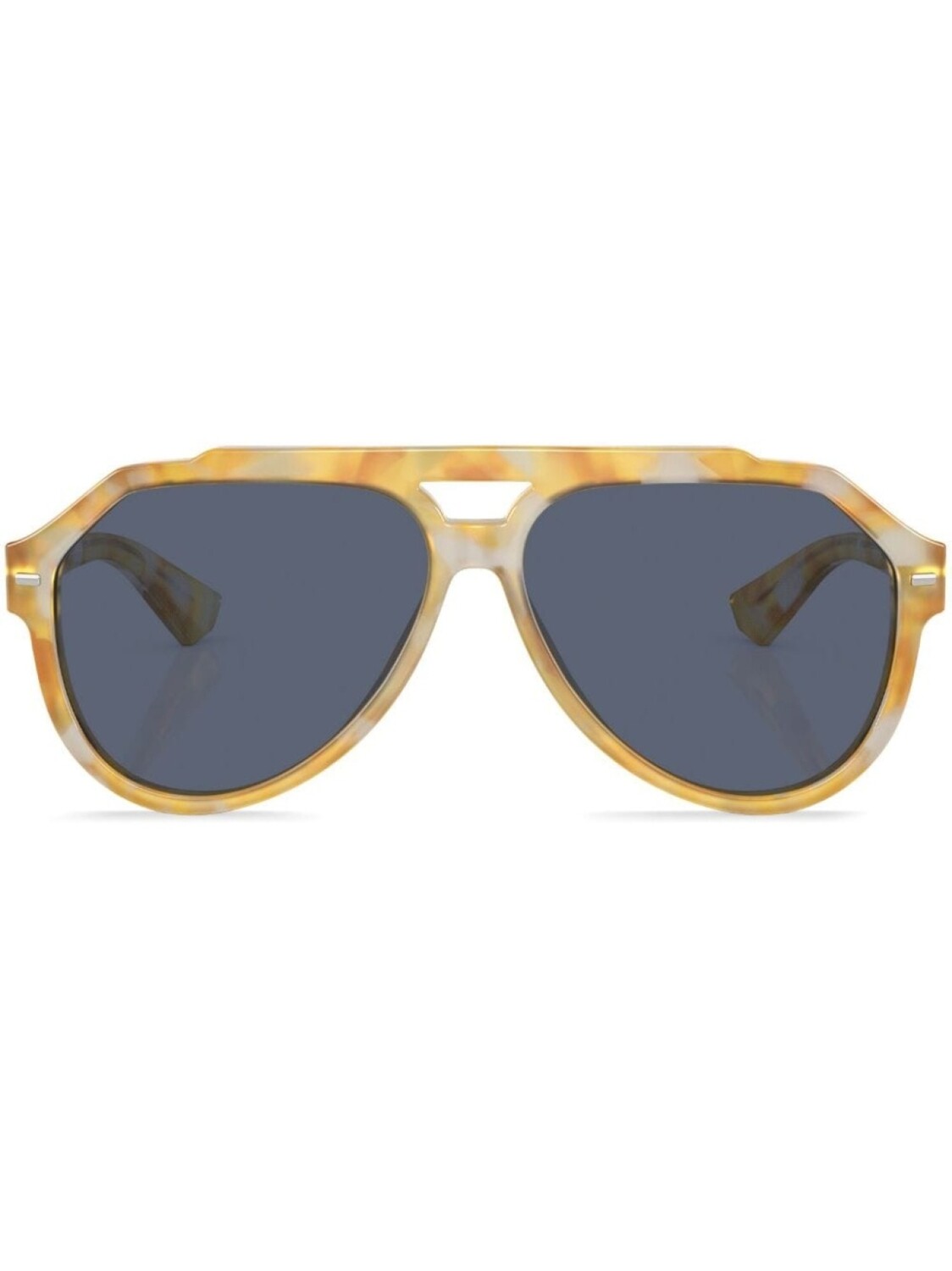 

Солнцезащитные очки с графичным принтом Dolce & Gabbana Eyewear, желтый