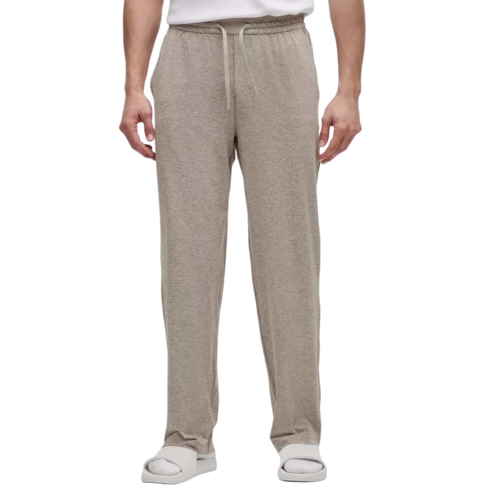 

Мягкие джерси повседневные брюки мужские Lululemon, коричневый