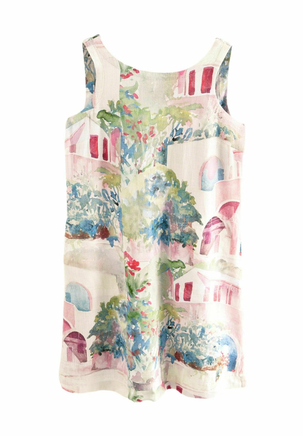 

Повседневное платье SLEEVELESS SCOOP BACK MINI Next, бежевый