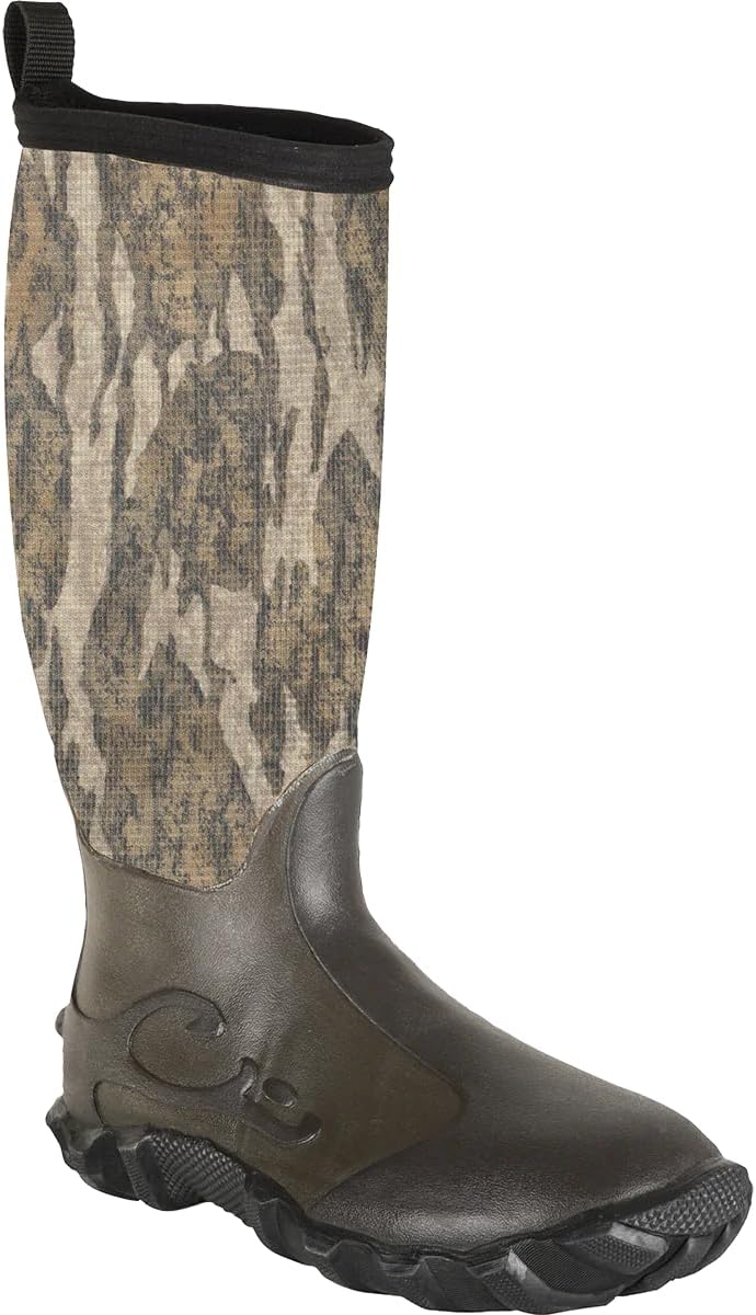Мужские резиновые сапоги Drake Waterfowl Knee High Mudder 2.0, 9 Mossy Oak Bottomland — фото 2